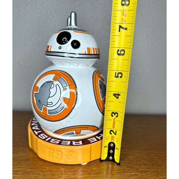 STAR WARS BB-8 DROID ROBOT CERAMIC COIN BANK - Picture 7 of 8